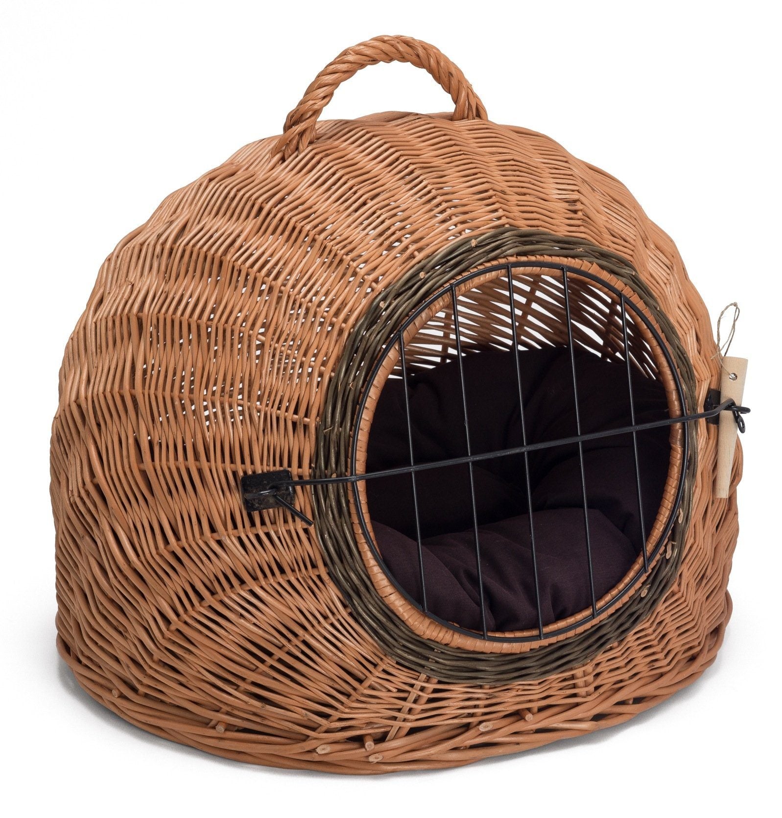 Wicker Pet Carrier Igloo