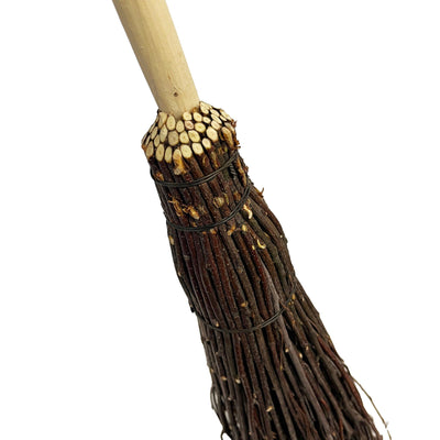 Besom Traditional Styled Broom Home & Garden Prestige Wicker 