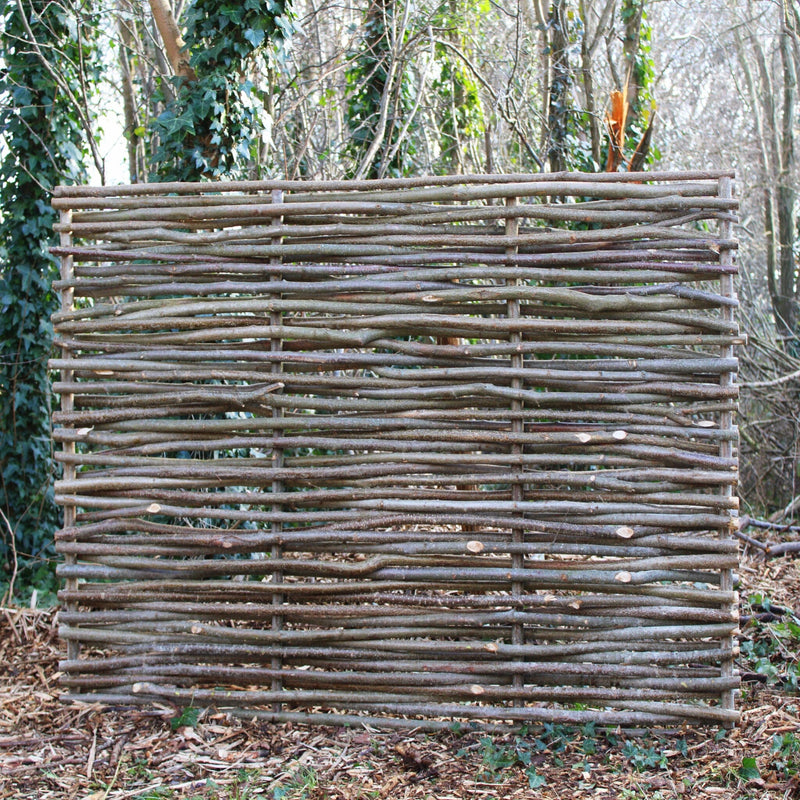 Hazel Hurdel Fence Capped Panel (Width: 6ft, Height: 4ft) HOME AND GARDEN Prestige Wicker 