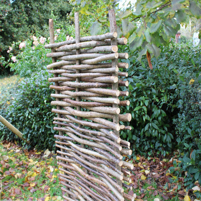 Hazel Hurdle Fencing Panel 2ft Variants HOME AND GARDEN Prestige Wicker 