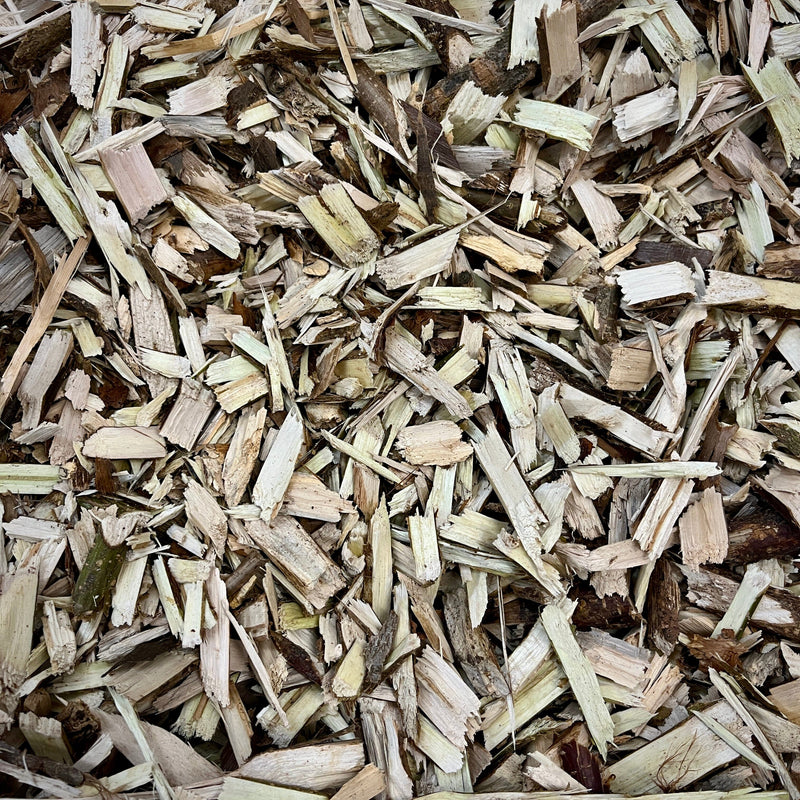 Hazel Wood Chippings 90L Box HOME AND GARDEN Prestige Wicker 