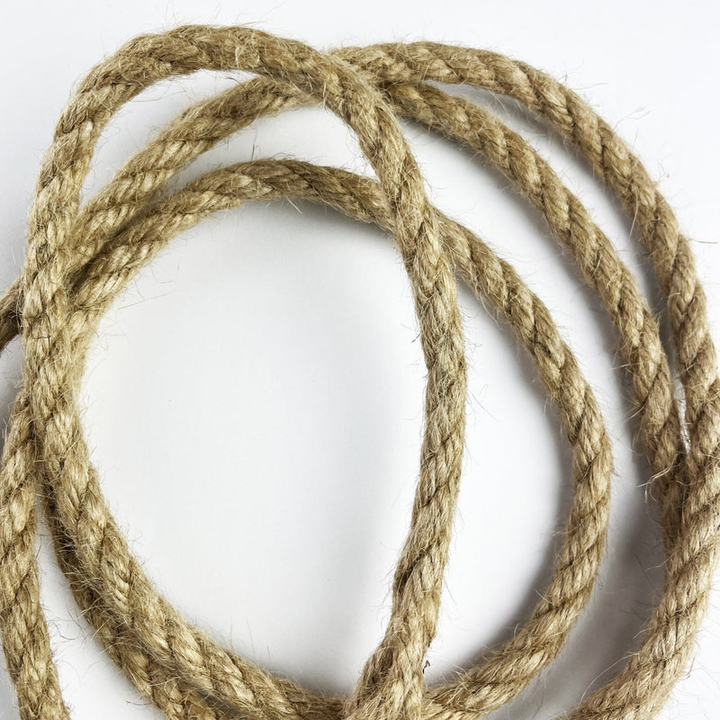 Natural Jute Rope 8mm HOME AND GARDEN Prestige Wicker 