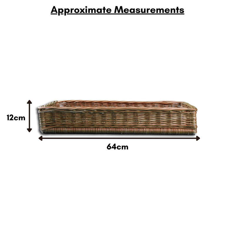 Wicker Storage/Display Basket (64x32x12cm) Display Baskets Prestige Wicker 