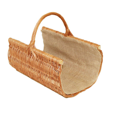 Wicker Willow Log Carrier Basket Home & Garden Prestige Wicker 