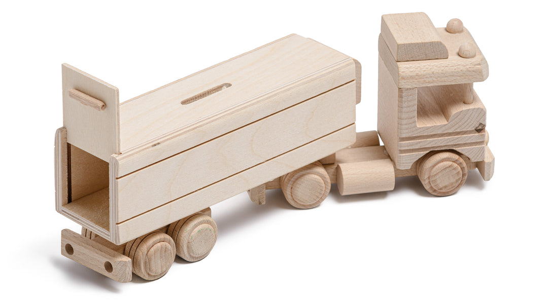 Ed's Trucks Wooden Toy Box Truck 2024