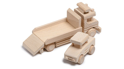 Handmade Wooden Truck Toy HOME AND GARDEN Prestige Wicker 