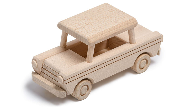 Handmade Wooden Vehicle Toy HOME AND GARDEN Prestige Wicker Classic Car 